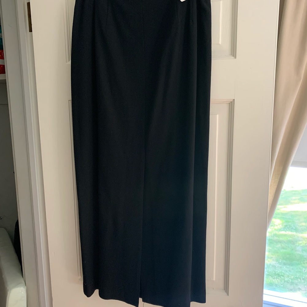 Long black skirt